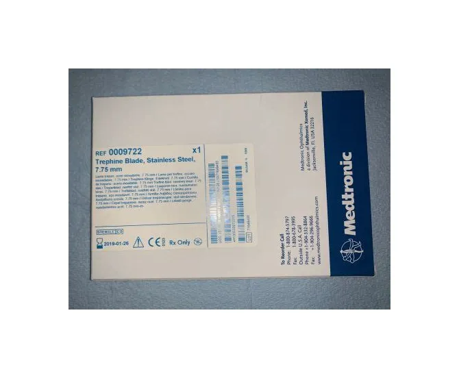 Medtronic - 0009722 - Corneal Trephine Blades 7.75 Mm Diameter