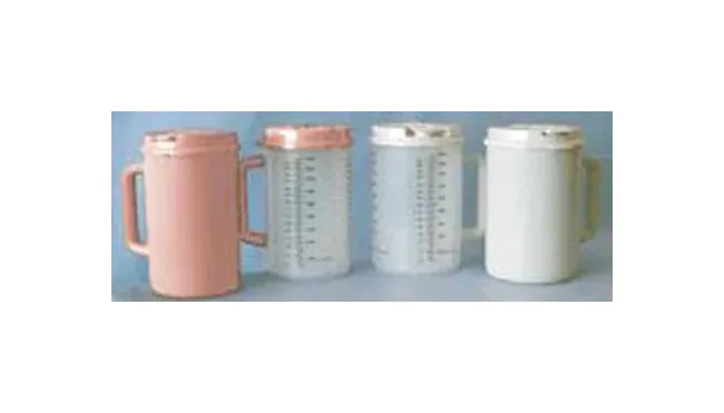 Care Line - 0081000 - Graduated Drinking Mug 32 oz. Clear Plastic Reusable