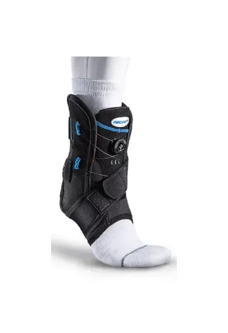 DJO - Aircast AirSport‌+ - 02RML - Ankle Brace Aircast Airsport?+ Medium Lace-up / Hook And Loop Closure Male 5 To 8-1/2 / Female 6-1/2 To 10 Left Foot
