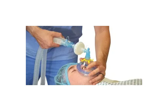 Flexicare - 038-01-601U - Flexicare Anesthesia Breathing Circuit Corrugated Tube 60 Inch Tube Dual Limb Adult 3 Liter Bag Single Patient Use