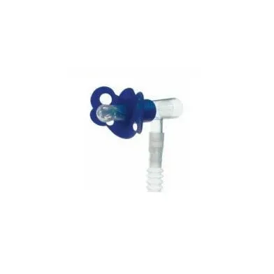Salter Labs - Westmed - 0385 - PediNeb Pacifier 45 Degree Elbow for Infants, Directs Aerosolized Medication, Latex-free