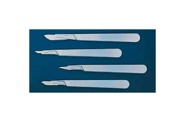 Fisher Scientific - Graham-Field - 089275B - Scalpel Graham-field No. 11 Stainless Steel / Plastic Classic Grip Handle Sterile Disposable