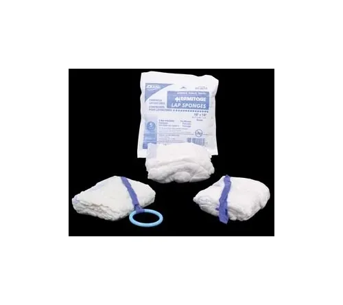 Dukal - 10-0004 - Laparotomy Sponge, Sterile, X-Ray Detectable, Prewashed, Softpack