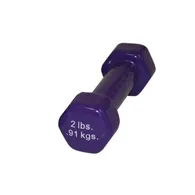 Fabrication Enterprises - CanDo - From: 10-0551-1 To: 10-0551-2 -  Vinyl Coated Dumbbell 2 lb