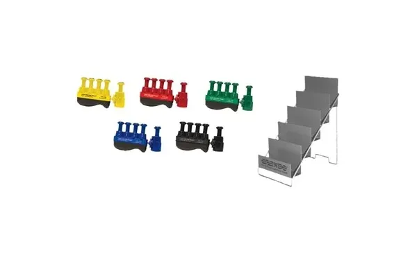 Fabrication Enterprises - 10-3786 - Digi-Flex Thumb - Set of 5 with metal stand