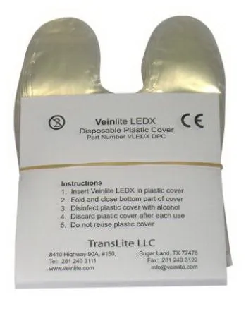 Translite - VLEDX-DPC - Protective Cover Plastic  Disposable  Not Made with Natural Rubber Latex For Veinlite LEDX