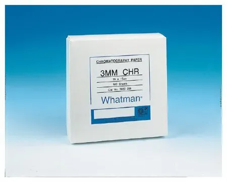 Fisher Scientific - Whatman 3MM - 05-716-6C - Whatman 3mm Chromatography Paper 12 X 14, 0.34 Mm Film Thickness, 3 Mm Chr Grade, 130/30 Mm/min. Flow Rate, Smooth Finish, Sheet Format