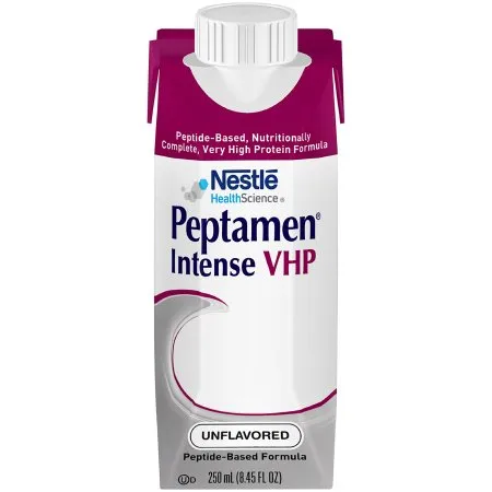 Nestle Healthcare Nutrition - Peptamen Intense VHP - 00043900432717 - Nestle  Tube Feeding Formula  Unflavored Liquid 250 mL Carton