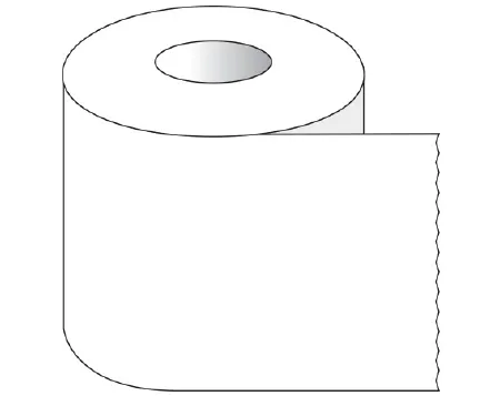 Shamrock Scientific - ST-11-1 - Blank Label Tape Shamrock Multipurpose Label White Tape 1-1/2 X 500 Inch