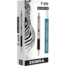 Zebrapen - From: ZEB29210 To: ZEB29220 - F-402 Retractable Ballpoint Pen