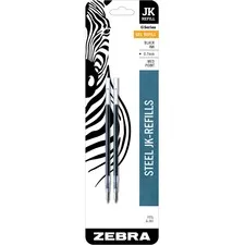 Zebrapen - ZEB88112 - Refill For Zebra Jk G-301 Gel Rollerball Pens, Medium Point, Black Ink, 2/Pack