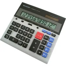 Sharpelect - SHRQS2130 - Qs-2130 Compact Desktop Calculator, 12-Digit Lcd