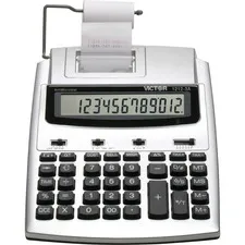 Victortech - VCT12123A - 1212-3A Antimicrobial Printing Calculator, Blue/Red Print, 2.7 Lines/Sec
