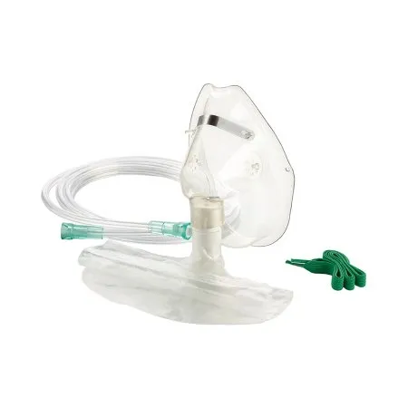 Smiths Medical ASD - Portex First Breath - 001123 - 3-in-1 Mask Portex First Breath Elongated Style Adult One Size Fits Most Adjustable Head Strap