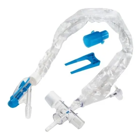 Smiths Medical ASD - SuctionPro 72 - Z255-14 - Closed Suction Catheter Suctionpro 72 T Piece Style 14 Fr. Lockable Thumb Valve Vent