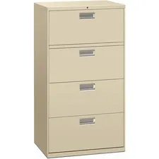 Honcompany - From: HON684LL To: HON694LS  600 Series FourDrawer Lateral File, 36W X 18D X 52.5H, Putty