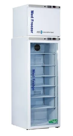 Horizon - ABS - PH-ABT-HC-RFC12GA - Refrigerator / Freezer ABS Pharmaceutical 12 cu.ft. 2 Swing Doors; 1 Glass  1 Solid Automatic Defrost