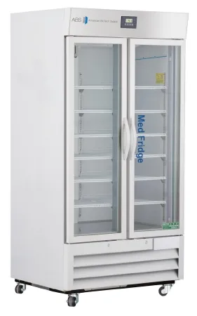 Horizon - ABS - PH-ABT-HC-36G - Refrigerator ABS Pharmaceutical 36 cu.ft. 2 Swing Glass Doors Cycle Defrost