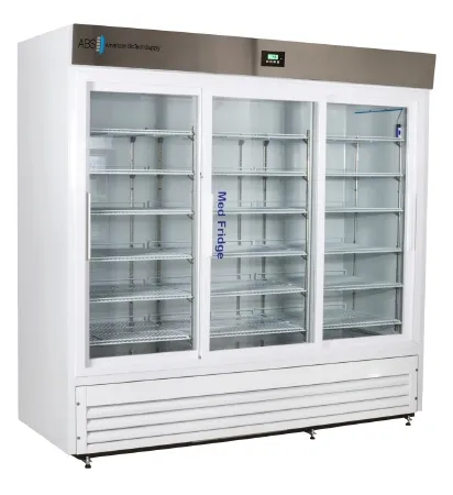 Horizon - ABS - PH-ABT-HC-72G - Refrigerator ABS Pharmaceutical 72 cu.ft. 3 Swing Glass Doors Cycle Defrost