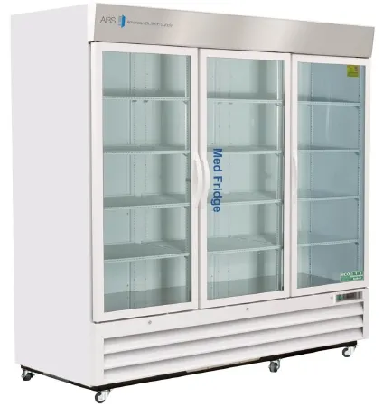 Horizon - ABS - PH-ABT-HC-S72G - Refrigerator ABS Pharmaceutical 72 cu.ft. 3 Swing Glass Doors Cycle Defrost