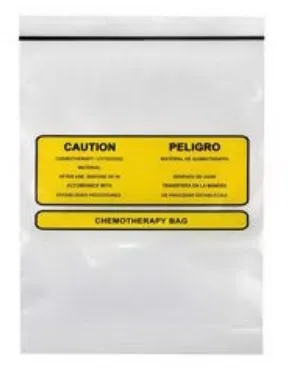 Medegen Medical Products - NovaPlus - VMGCHEMO1215 - Chemotherapy Transport Bag Novaplus Clear Bag 12 X 15 Inch