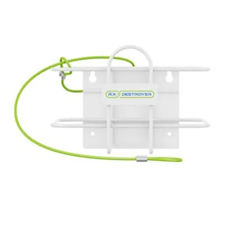 C2R Global Manufacturing - RX1.0WALLSEC - Rx Destroyer&#153; 1 Gallon Wall Mount with Security Cable