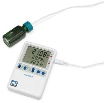 Market Lab - Traceable - 13163 - Refrigerator / Freezer Thermometer Traceable Fahrenheit / Celsius -58° To +158°f (-50° To +70°c) Bottle Probe Battery Operated