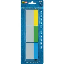 Reditagcor - RTG31080 - Write-On Index Tabs, 1/5-Cut Tabs, Assorted Colors, 2" Wide, 30/Pack