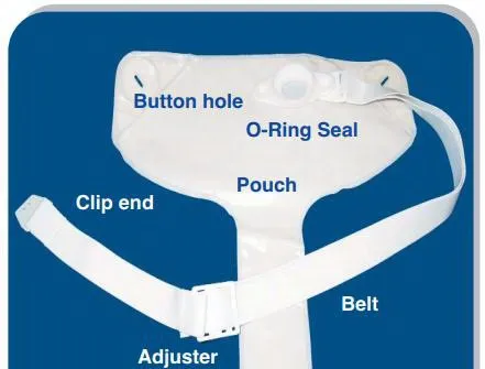 Nu-Hope Laboratories - Ev6102-000 - Ileostomy Pouch System Nu-Hope One-Piece System Drainable