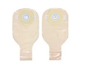 Nu-Hope Laboratories - 7235-Dc - Ostomy Pouch 11 Inch Length Oval, Deep Convex, Pre-Cut 3/4 To 1-1/2 Inch Stoma Drainable