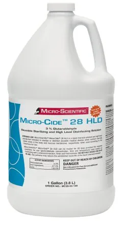 Micro-Scientific - MICROCIDE1 - HLD PLUS 28-Day Glutaraldehyde, 3%, Gallon