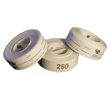 Infection Prevention Products - 02-Tags - SKUO2-TAGS250 - Warning Tag 02-Tags For Oxygen Tubing White 3/4 X 2 Inch 3/4 X 2 Inch 250 per Roll