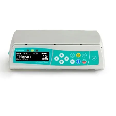 B Braun Medical - Infusomat Space - From: 638-003 To: 639-003 - B. Braun  Large Volume Infusion Pump  NiMH Rechargeable Battery Linear Peristaltic NonWireless 0.1 to 9999 mL Volume 0.1 to 1200 mL / Hr. Flow Rate