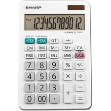 Sharpelect - SHREL334W - El-334W Large Desktop Calculator, 12-Digit Lcd