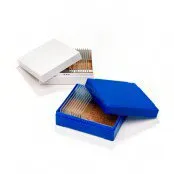 Caplugs - Sb Series - 258-5811-B10 - Slide Storage / Mailing Box Sb Series Blue 25 Slide Capacity