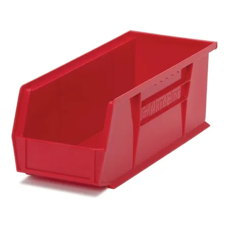Market Lab - 6035-RD - Storage Bin Red Polymer 5 X 5-1/2 X 14-3/4 Inch