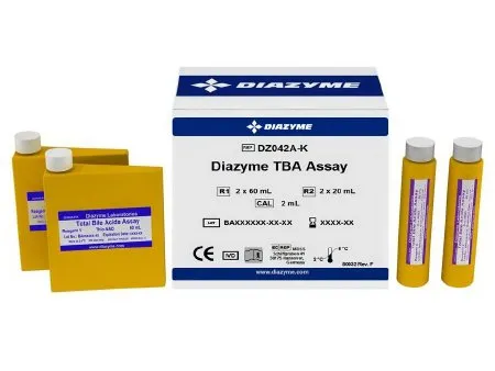 Diazyme Laboratories - DZ042A-C1V - Hepatic / General Chemistry Test Control Total Bile Acids 1 X 1 mL