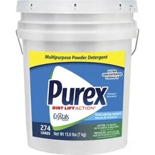 Purex - DIA06355 - Dry Detergent, Fresh Spring Waters, Powder, 15.6 Lb. Pail G Waters