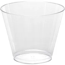 Wna - WNAT9S - Comet Smooth Wall Tumblers, 9Oz, Clear, Squat, 25/Pack, 20 Packs/Carton