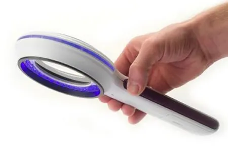 3GEN - Lumio UV - LUM-UV - Illuminated Magnifier Lumio Uv Handheld Ultra Violet Led White