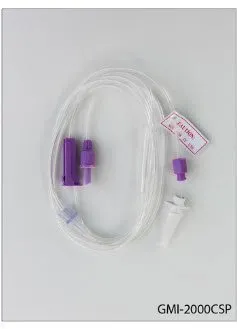 Generica Medical International - Generica - GMI2000CSP -  Enteral Feeding Pump Spike Set with ENFit Connector  NonSterile ENFit Connector