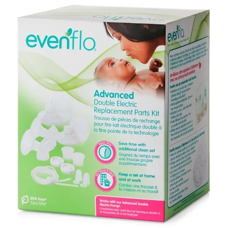 Evenflo - 5144111 - Advanced Breast Pump Replacement Parts Kit Advanced For Advanced Double Electric Breast Pump