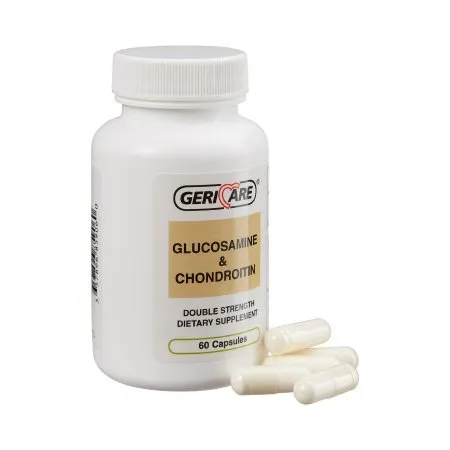 Geri-Care - 859-06-GCP - Joint Health Supplement Geri-Care Glucosamine / Chondroitin 500 mg - 400 mg Strength Capsule 60 per Box