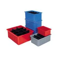 Akro-Mils - Akro-Grid - 33166GREY - Storage Container Akro-grid Gray Plastic 6 X 10-7/8 X 16-1/2 Inch