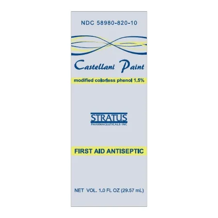 Stratus Pharmaceutical - 58980082010 - Antiseptic Topical Liquid 1 oz. Bottle