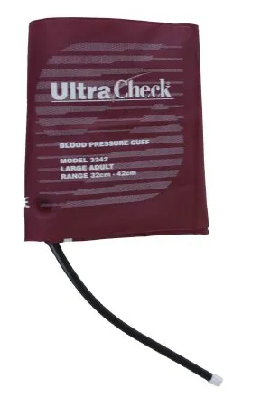Spacelabs Medical - UltraCheck - US3242MQ-05 - Reusable Blood Pressure Cuff UltraCheck 32 to 42 cm Arm Nylon Cuff Large Adult Cuff