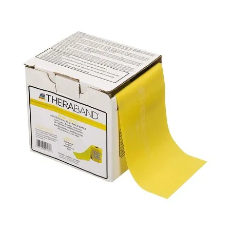 Performance Health - TheraBand - 20324 -  Exercise Resistance Band  Yellow 4 Inch X 25 Yard Light Resistance