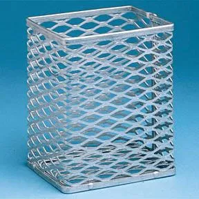 Fisher Scientific - Fisherbrand - 1380720 - Storage Basket Fisherbrand Silver Aluminum 4 X 5 X 6 Inch