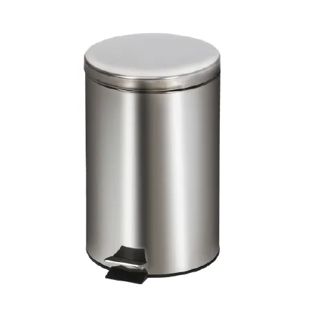 Clinton Industries - Tr-20s - 20 Qt Stainless Steel  Round Waste Can