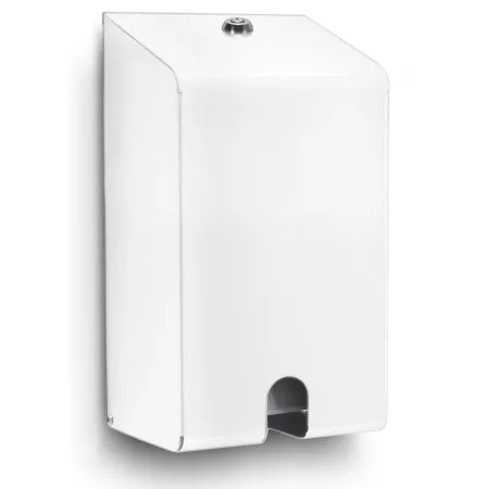 GOJO Industries - Purell FMX-12 - 5120-CVR - Dispenser Security Cover Purell FMX-12 5.5 X 7.5 X 12.8 Inch  White  Powder-coated Mild Steel  Lockable Cover